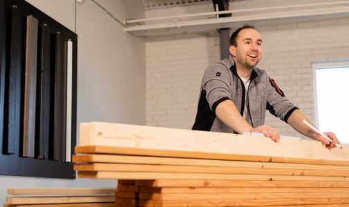 Bruhn Streichautomaten für Zimmereien